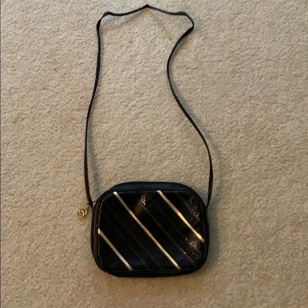 Black crossbody bag